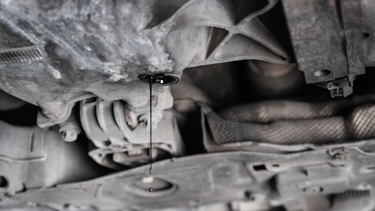 oil leaking