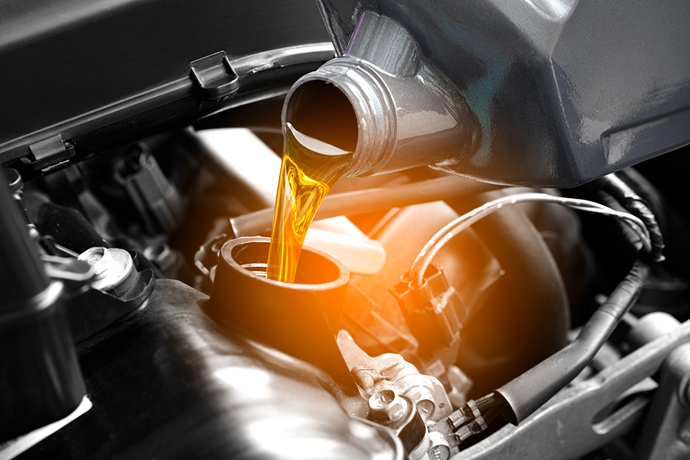 Oil change service at United Auto Care